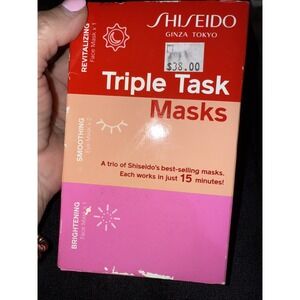 Shiseido Triple Task Masks. Box Is‎ Still Sealed. Gonna Tokyo. 4677